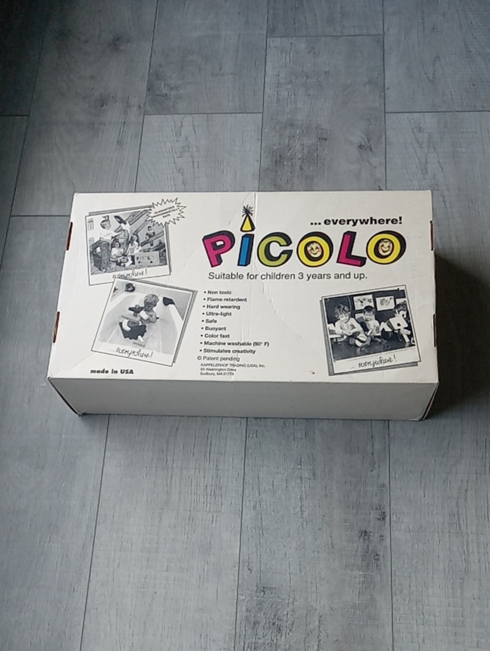 VTG Picolo Floating Foam Blocks Set - New Old Stock Complete Unused Deadstock